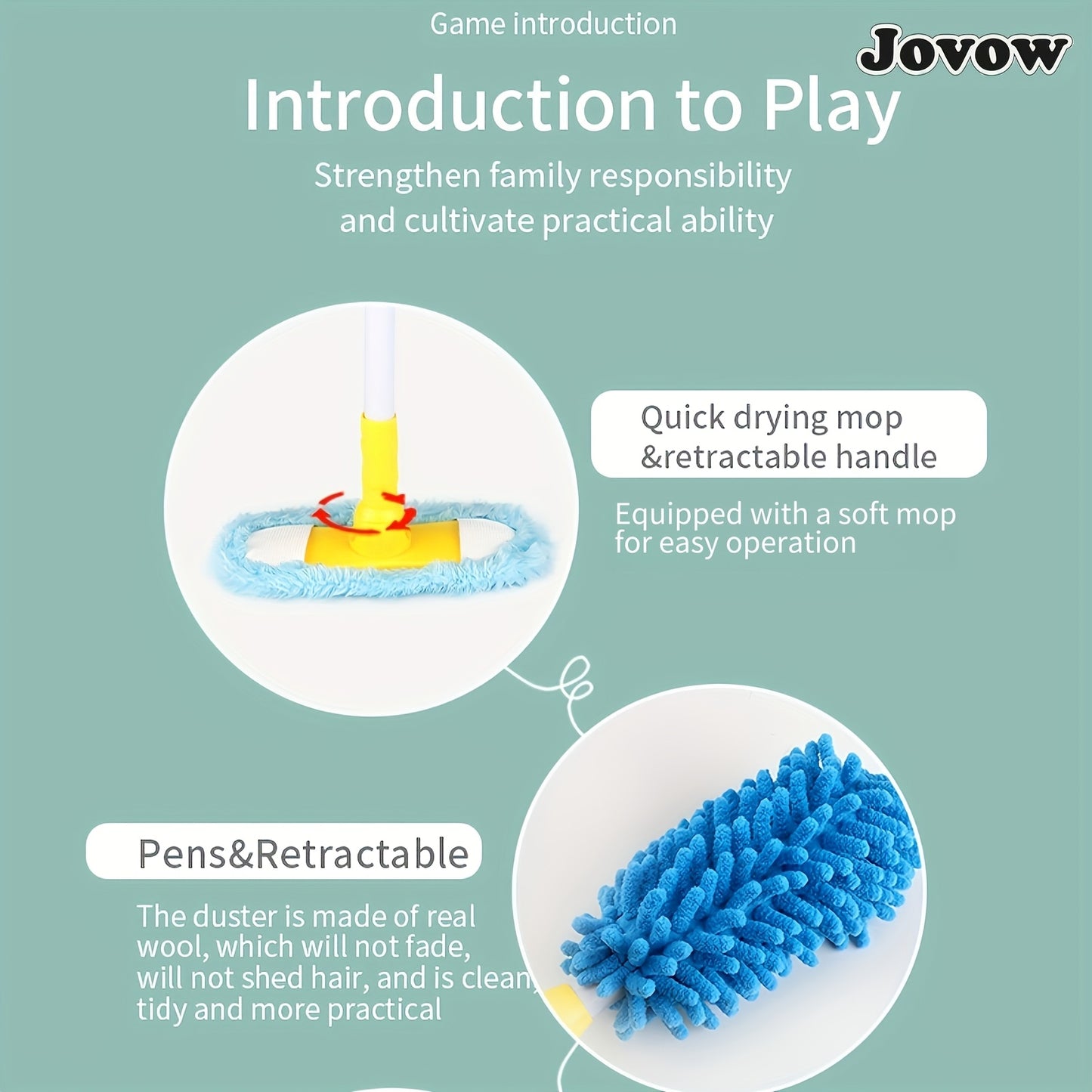 Sweeping Toys, Broom And Dustpan Combination Set, Simulation Of Home Cleaning, Floor Sweeping Toys Perfect Christmas And Birthday Gift