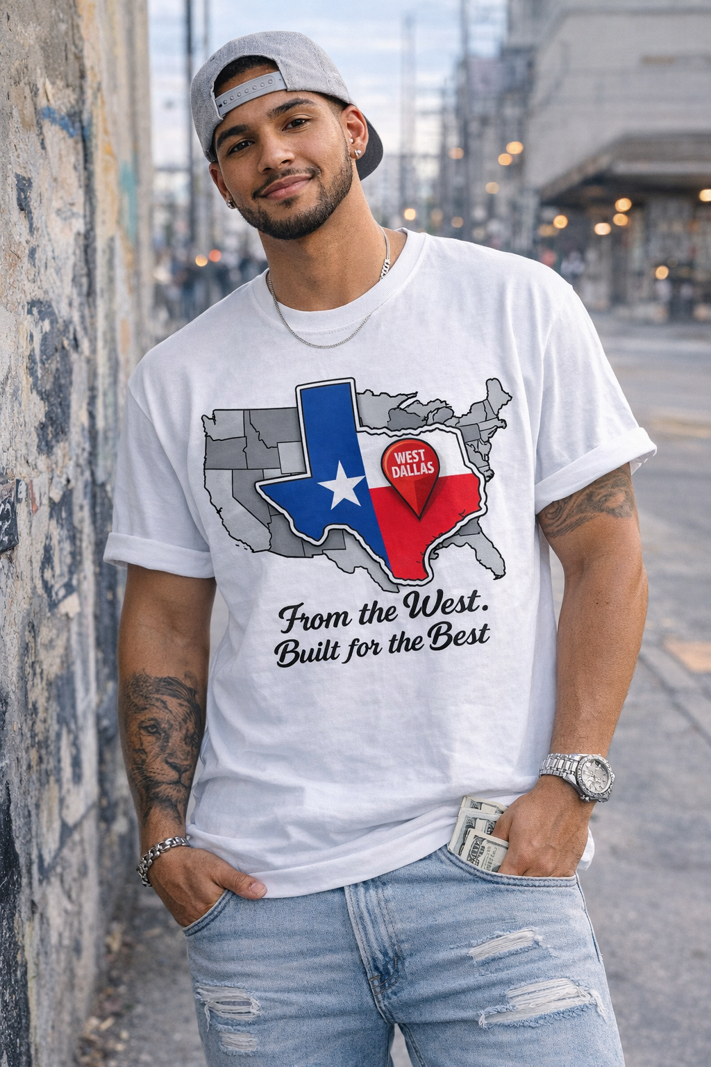 West Dallas Hood Tee