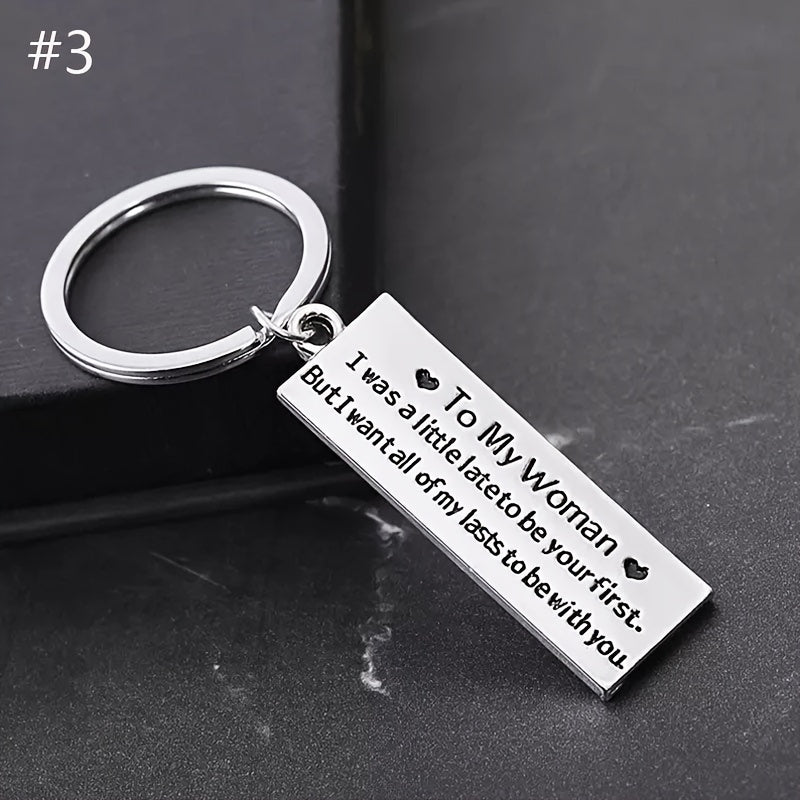 Cherished Memories Keychain - Personalized Engraved Birthday Gift for Son from Mom - A Timeless Emotional Keepsake to Celebrate His Special Day with Love