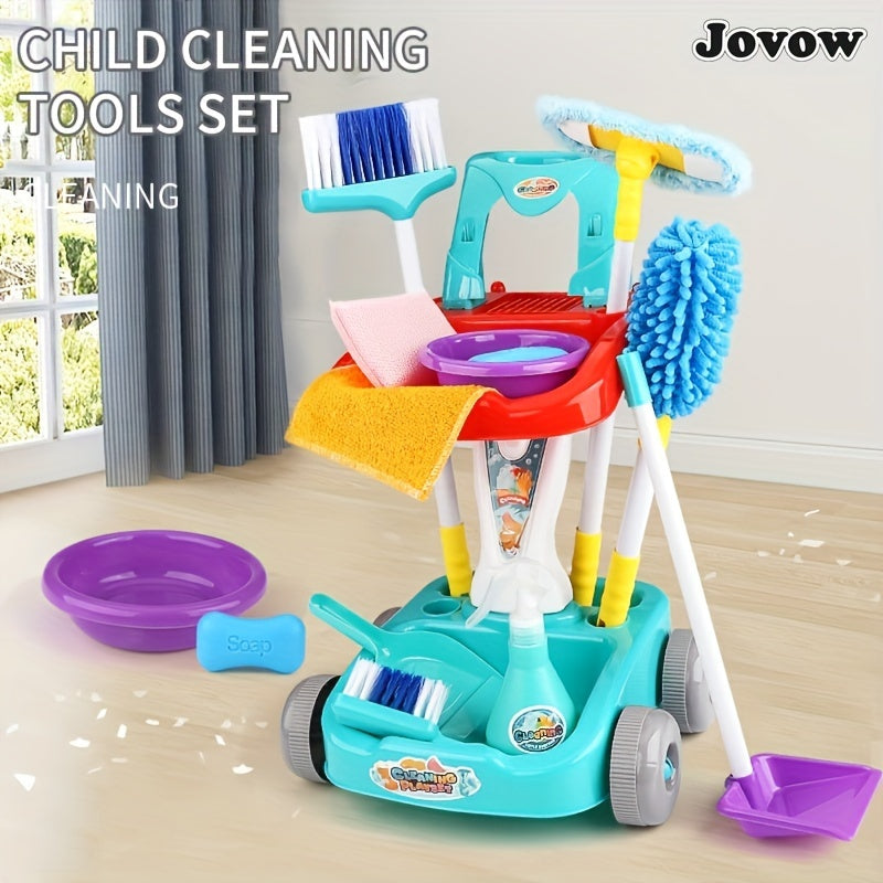 Sweeping Toys, Broom And Dustpan Combination Set, Simulation Of Home Cleaning, Floor Sweeping Toys Perfect Christmas And Birthday Gift