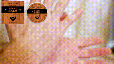 East Moon Men's Beard Care Cream Sandalwood Ingredients For Beard Care For Men With A Variety Of Skin Types