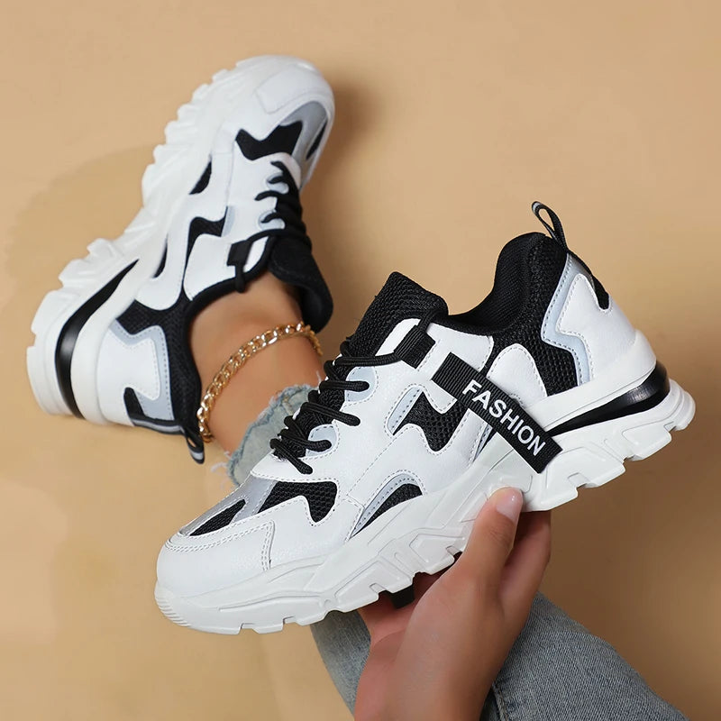 Wholesale High Quality Increasing Height Sneakers Women's Casual Sports Shoes Trend With Trendy Sneakers Women's Casual Shoes