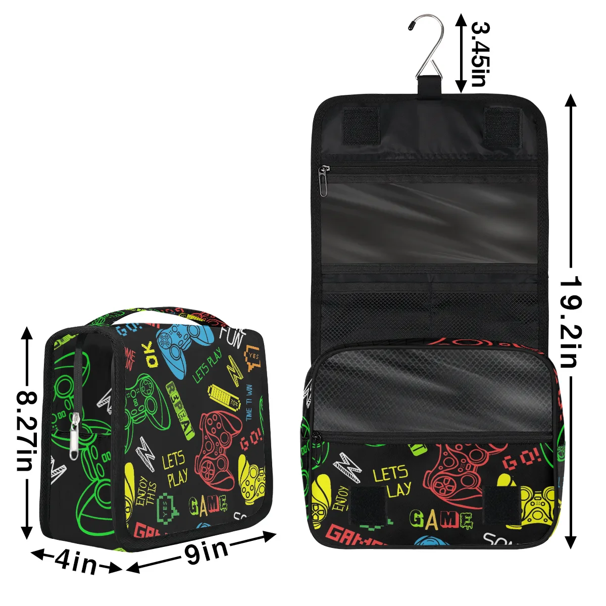 Travel Grooming and Makeup Bag Travel Bathroom Bag Travel Set Small Size Bag Suitable for Both Men and Women