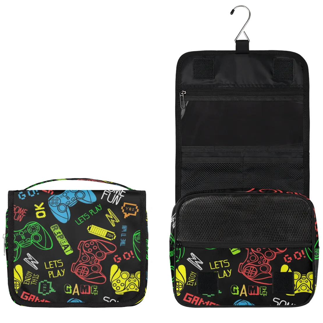 Travel Grooming and Makeup Bag Travel Bathroom Bag Travel Set Small Size Bag Suitable for Both Men and Women
