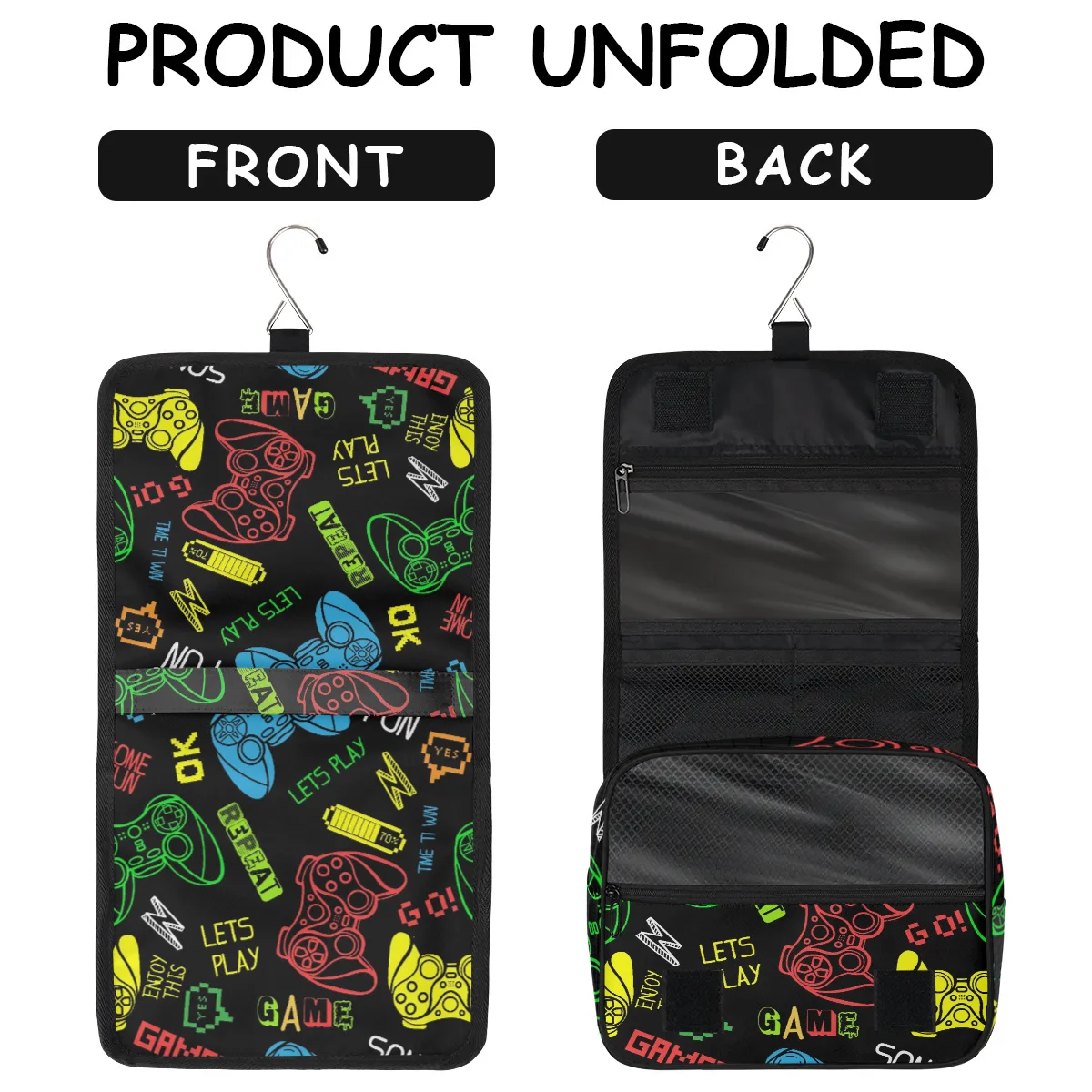 Travel Grooming and Makeup Bag Travel Bathroom Bag Travel Set Small Size Bag Suitable for Both Men and Women