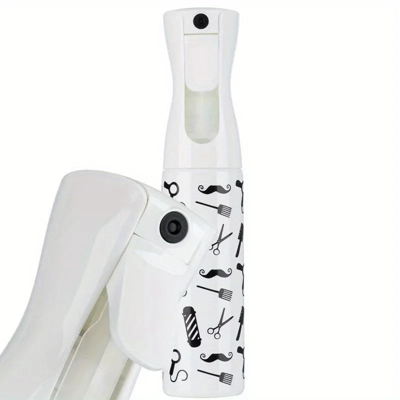 300ml High Pressure Hair Spray Bottle Ultra Fine Continuous Water Refillable Mister Hairdressing Spray Bottle Barber Hair Tools