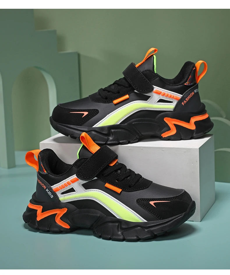 Children Sports Shoes Breathable Casual Sneakers For Boys Lightweight Running Outdoor Walking Tennis Kids School Shoes