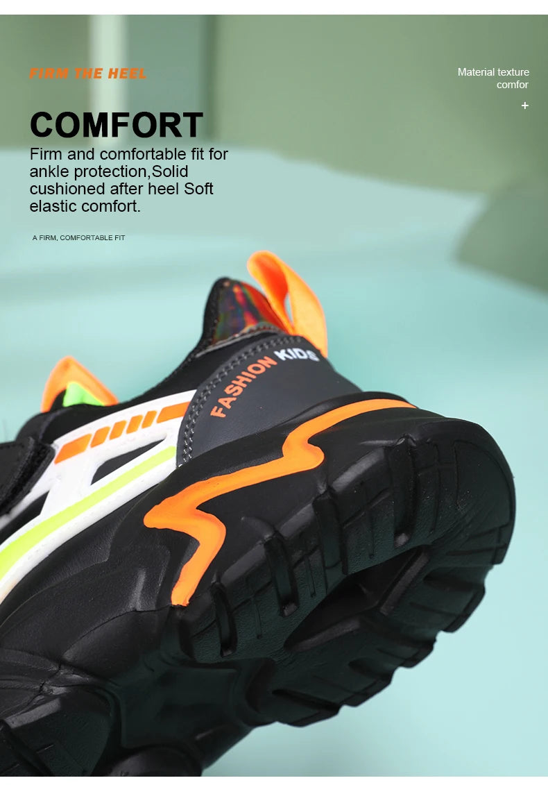 Children Sports Shoes Breathable Casual Sneakers For Boys Lightweight Running Outdoor Walking Tennis Kids School Shoes