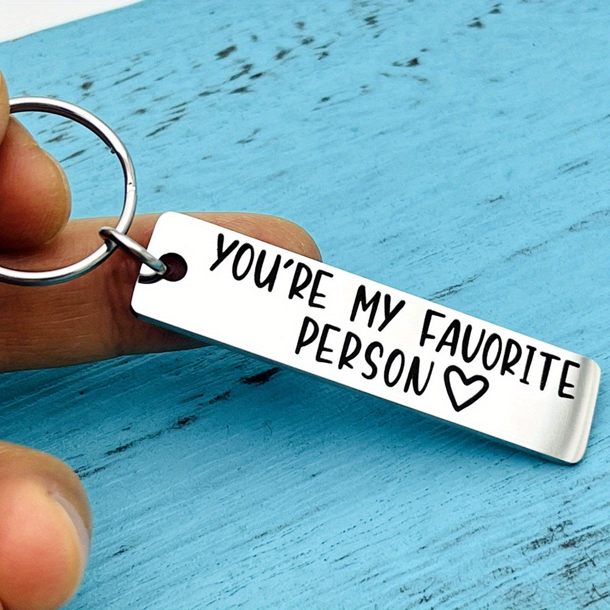 You're My Favorite Asshole Keychain Funny Keychain Funny Man Gift Valentines Day Funny Gift For Husband Funny Boyfriend Gift