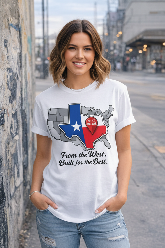 West Dallas Hood Tee - Women's Mockup