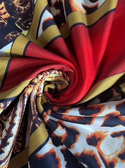 Elegant Plus Size Tie Dye Print Maxi Dress - Short Sleeve with Pocket - Medium Stretch Long Dress for Women