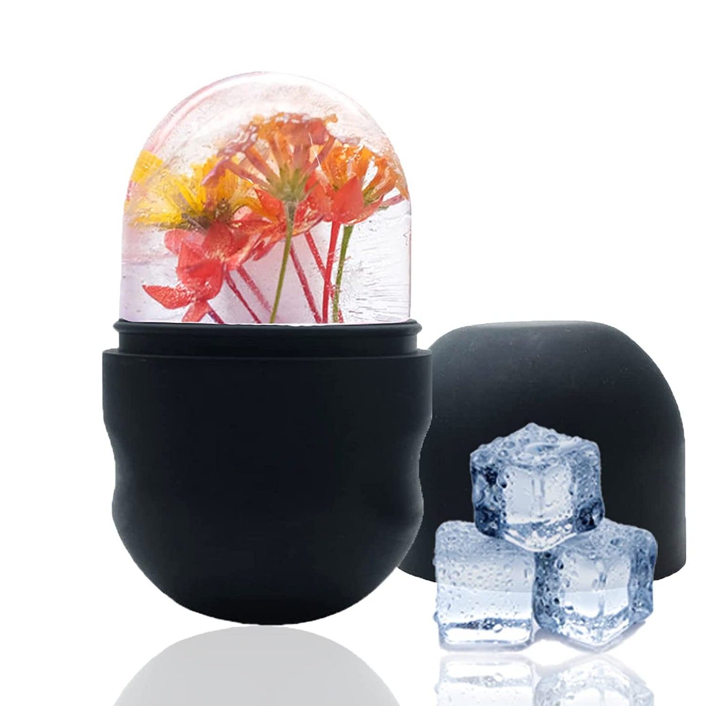 Ice Face Roller Ice Mold For Face Eyes And Neck Ice Holder For Face Face Ice Cube - Enhance Your Natural Glow Ice Facial Capsule
