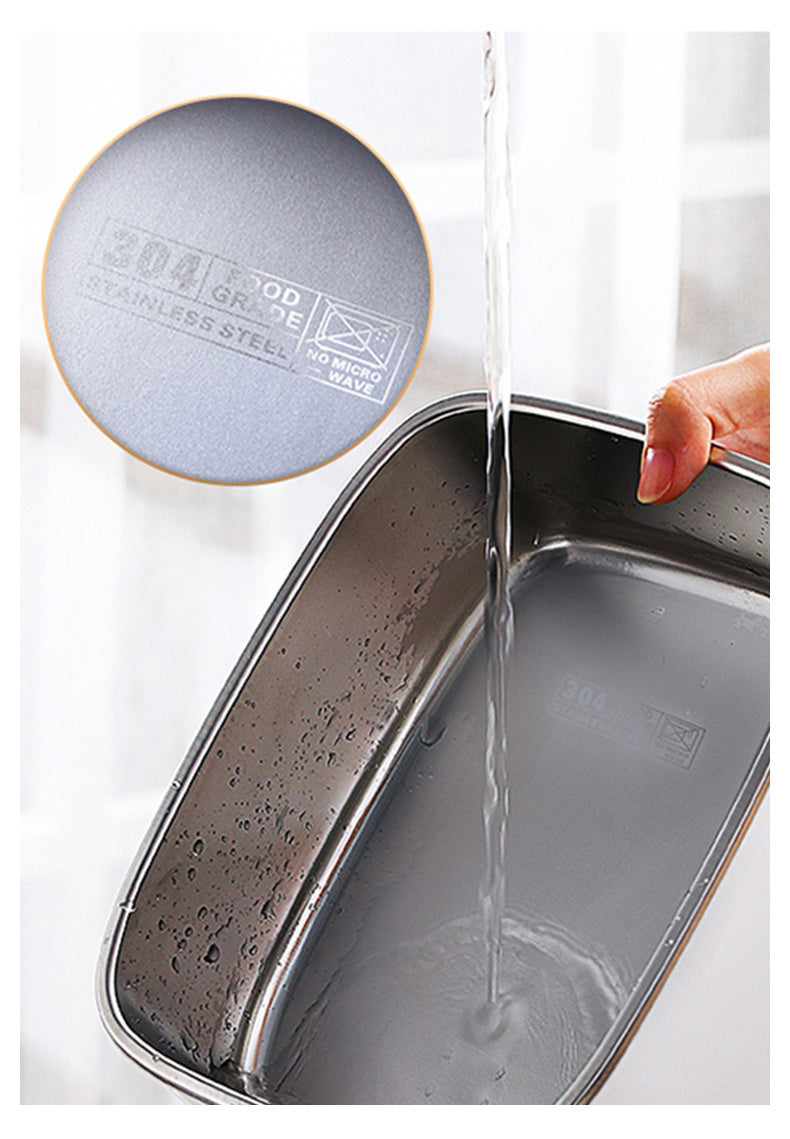 Portable Electric Lunch Box Heater: 1.8L Capacity, 2-in-1 Design for Car & Home Use