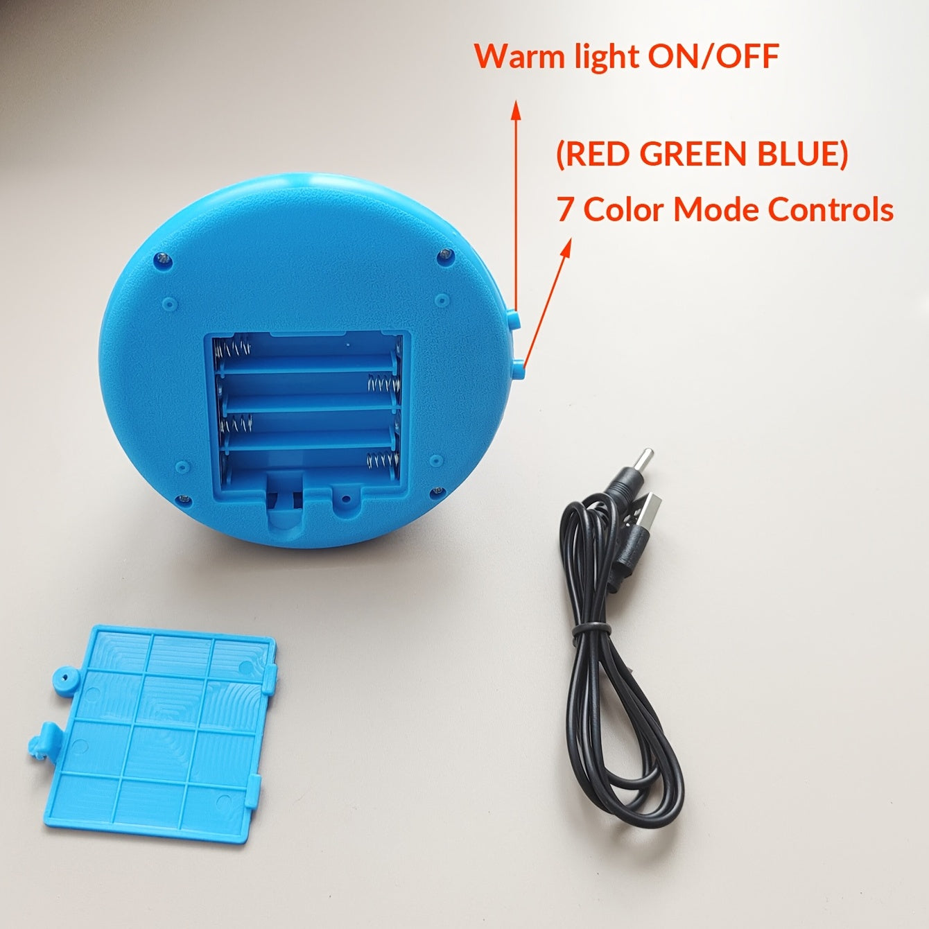 1pc Spaceship-shaped Star Projection Lamp With 8 Color Modes, USB Or Battery Dual Use