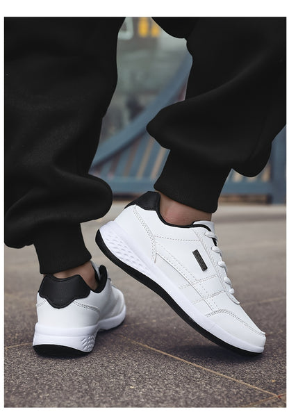 VanWeir Men'S Lightweight Running Sneakers - Navy Blue & Brown Two-Tone Design, Breathable Mesh Lining, Stability Support, MD/TPR Sole for Outdoor Training, Hiking & Casual Wear, Hiking Footwear, Modern Sneakers, Comfortable