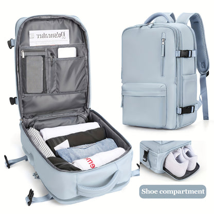 Large Travel Backpack, Carry On Backpack, Hiking Laptop Backpack Waterproof Outdoor Sports Rucksack Casual Daypack School Bag