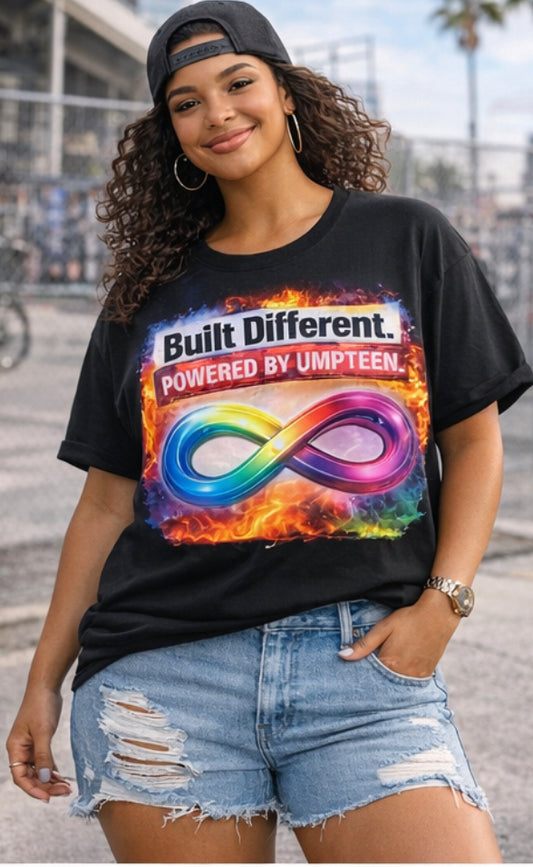 Built Different Powered by Umpteen – Women's