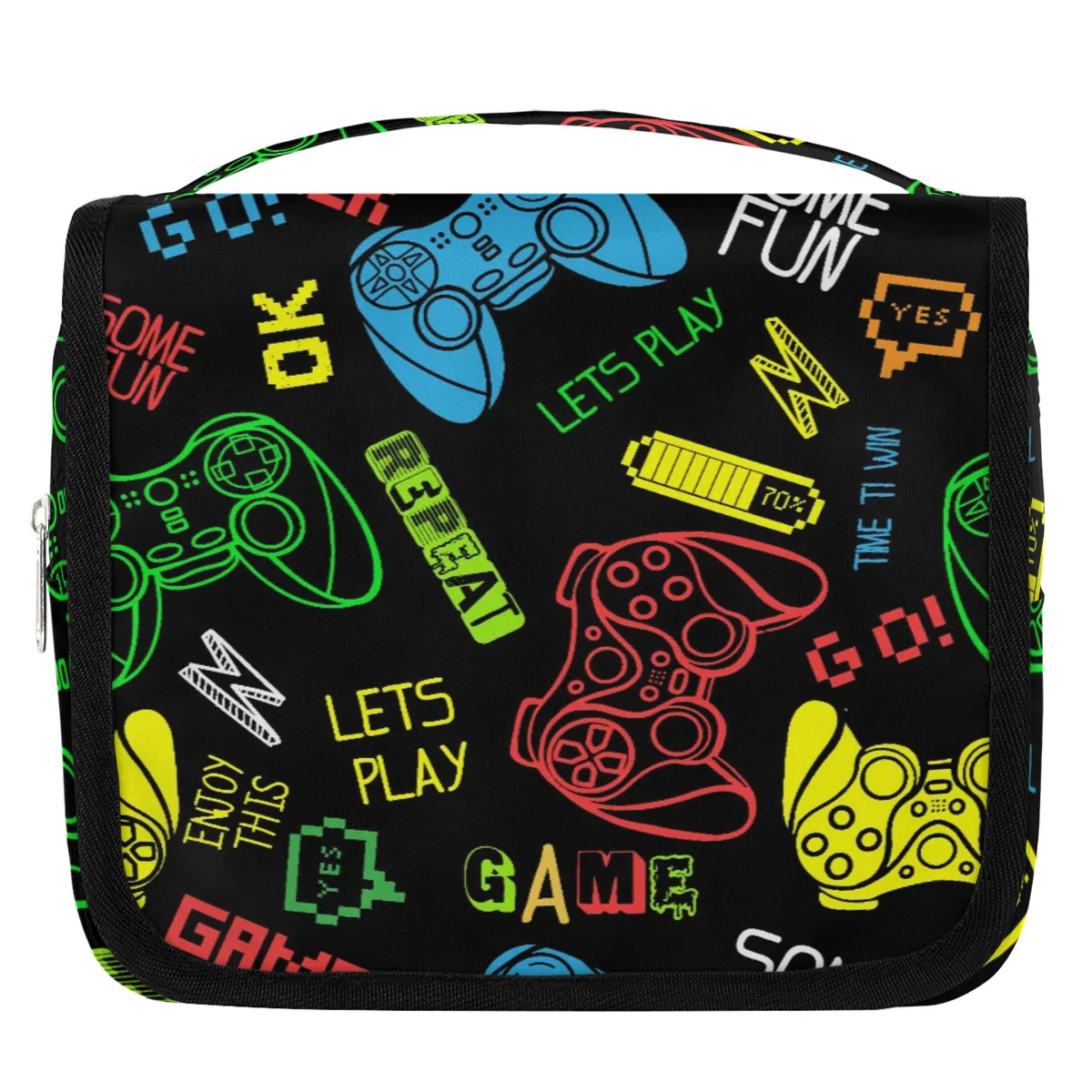 Travel Grooming and Makeup Bag Travel Bathroom Bag Travel Set Small Size Bag Suitable for Both Men and Women