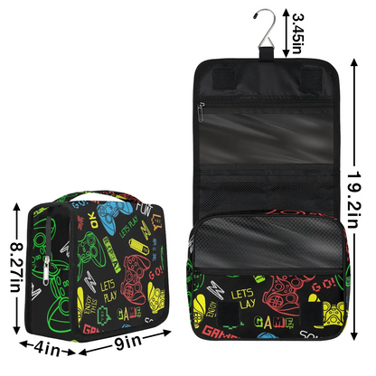 Travel Grooming and Makeup Bag Travel Bathroom Bag Travel Set Small Size Bag Suitable for Both Men and Women