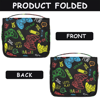 Travel Grooming and Makeup Bag Travel Bathroom Bag Travel Set Small Size Bag Suitable for Both Men and Women