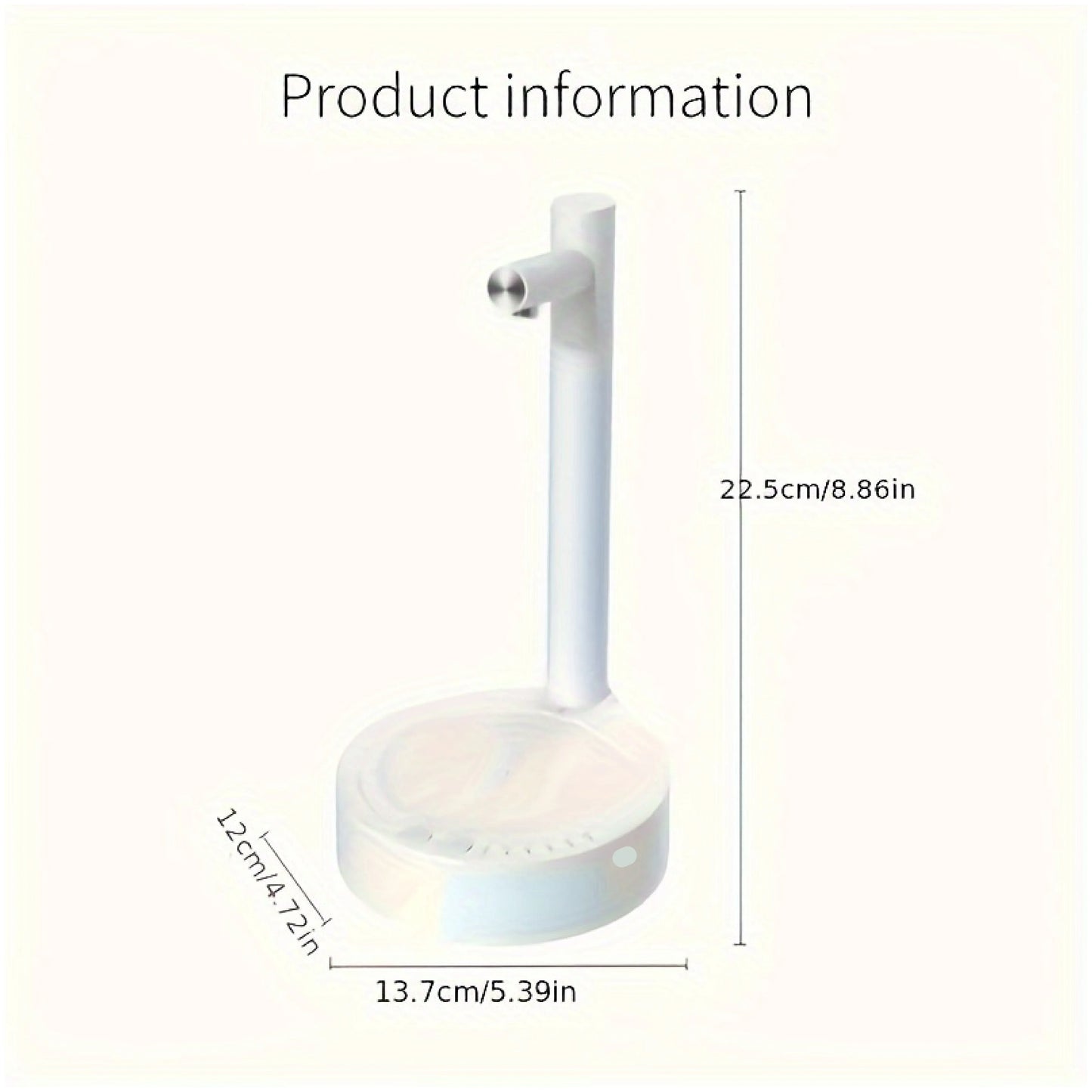 [USB Charging Mini Water Dispenser] 1pc Automatic Smart ElectricWater Bottle Dispenser for Desktop,