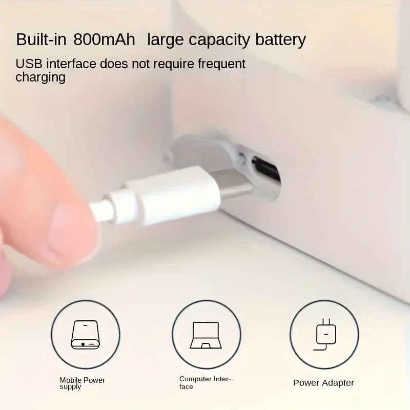 [USB Charging Mini Water Dispenser] 1pc Automatic Smart ElectricWater Bottle Dispenser for Desktop,