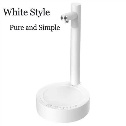 1PC- Desktop Water Pump - Six Adjustable Speeds, Food-Grade Material, USB Rechargeable, One-Button Operation, Portable