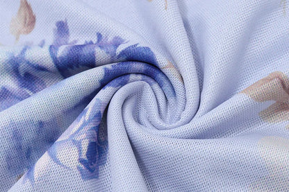 Cryptographic Summer Floral Print Plunge Maxi Dress Outfits Sexy Backless Fairy Sun Dresses Vacation Beachwear Vestido Coquette