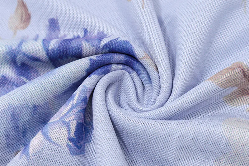 Cryptographic Summer Floral Print Plunge Maxi Dress Outfits Sexy Backless Fairy Sun Dresses Vacation Beachwear Vestido Coquette