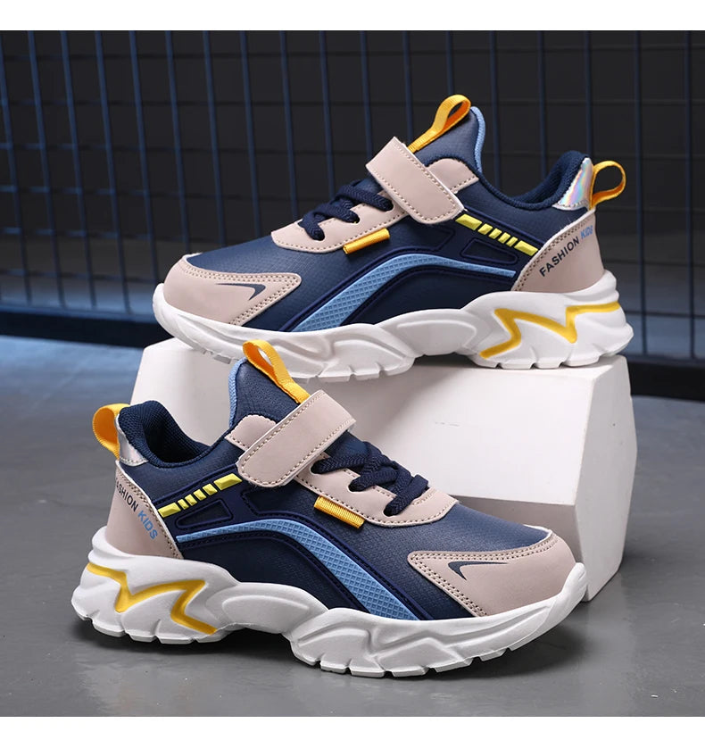 Children Sports Shoes Breathable Casual Sneakers For Boys Lightweight Running Outdoor Walking Tennis Kids School Shoes