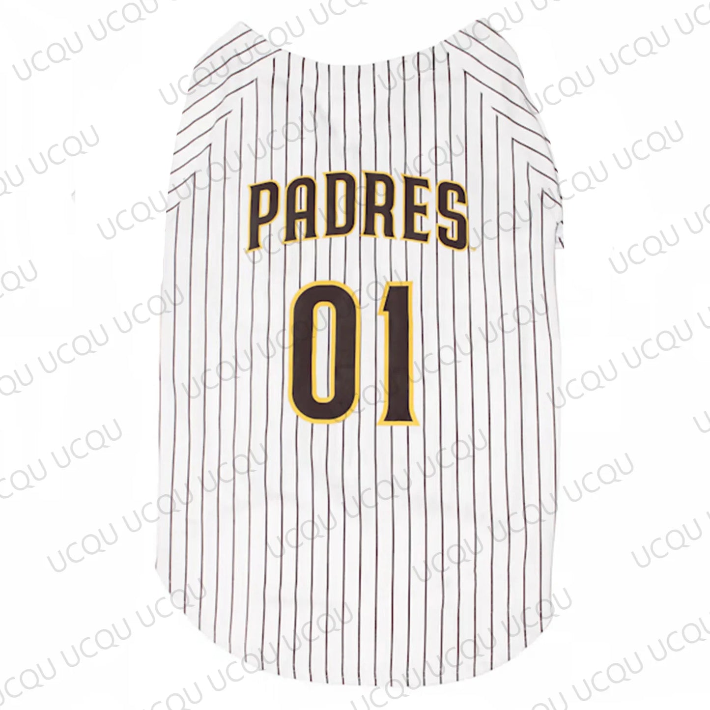 Pet Baseball Jersey 01 for Dogs Los Angeles Style Summer Outfit Sports Shirt for Small to Medium Pets