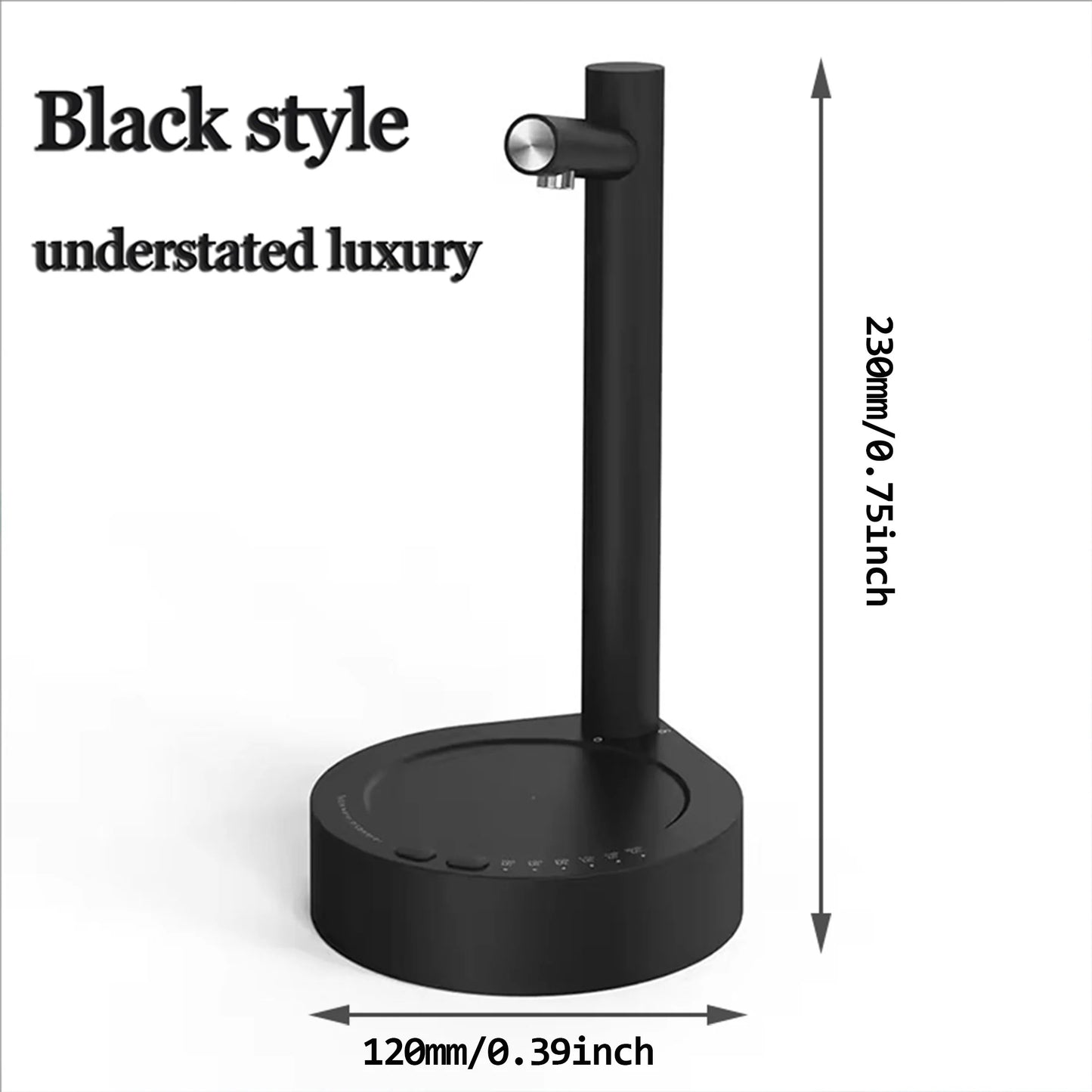 1pcUSB Rechargeable 6-Speed Adjustable Desktop Water Pump, Premium Safe Materials, Sleek Design. Ideal for Home, Office, Kitchen