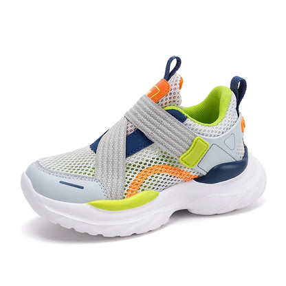 Summer Mesh Boy Sneaker Luxury Brand Children Shoes Breathable School Casual Sports Shoes for Kids Boys