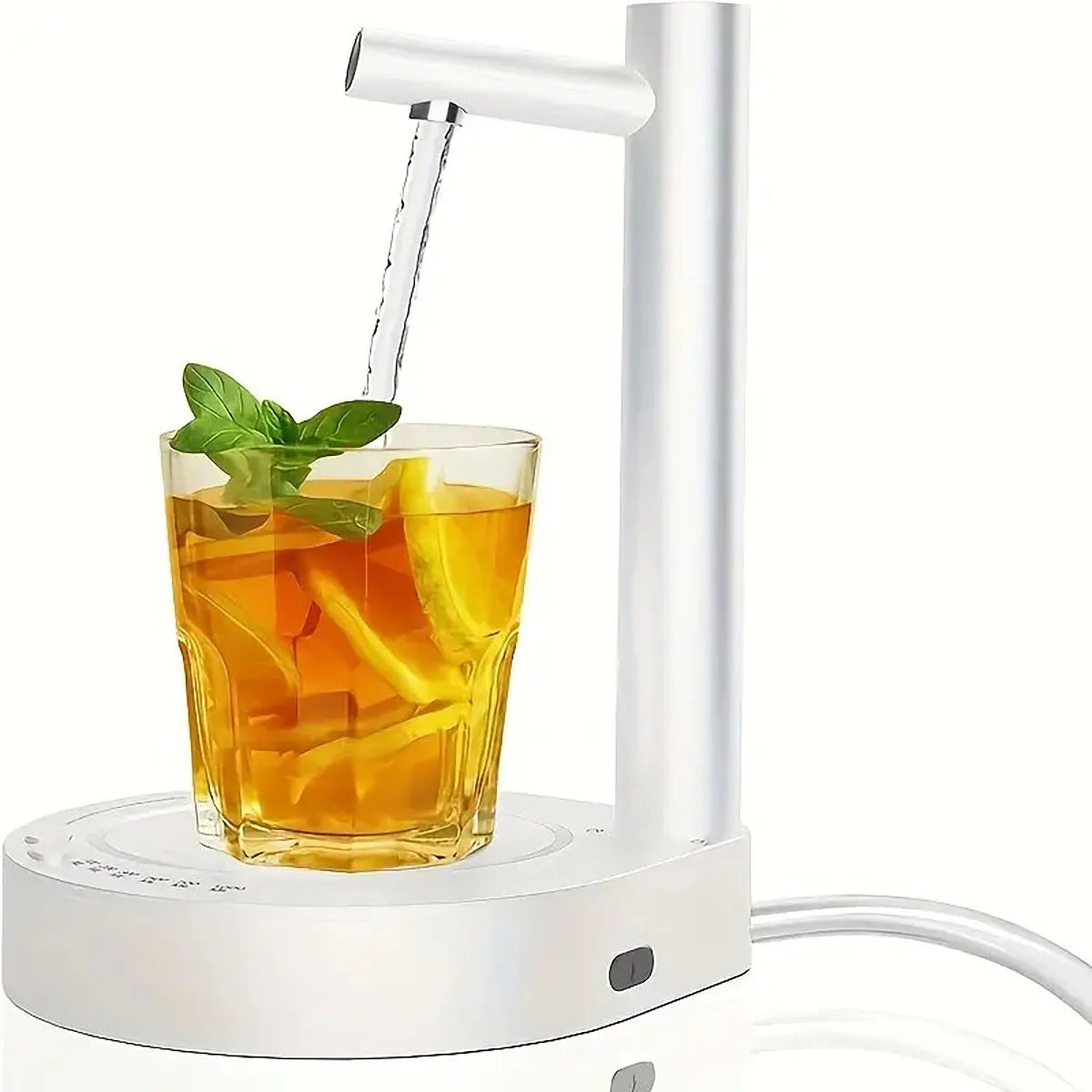 1 USB rechargeable smart desktop water pump, bucket type electric water dispenser, household portable automatic water dispenser