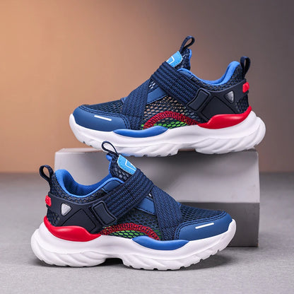 Summer Mesh Boy Sneaker Luxury Brand Children Shoes Breathable School Casual Sports Shoes for Kids Boys