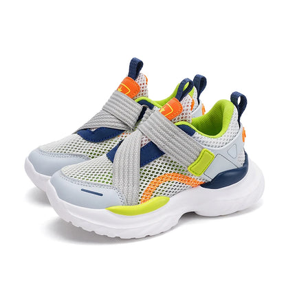 Summer Mesh Boy Sneaker Luxury Brand Children Shoes Breathable School Casual Sports Shoes for Kids Boys