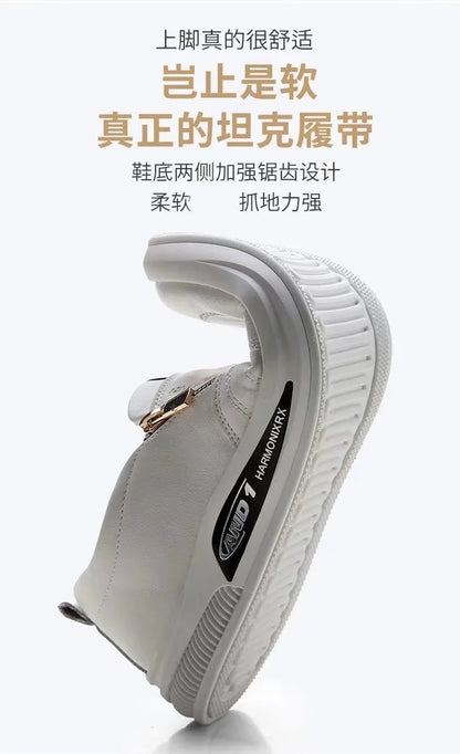 Casual Leather Shoes Men Loafers Trend Brand Business Shoes Autumn Slip on Flat Man Sneakes Comfortable Moccasins Zapatos Hombre