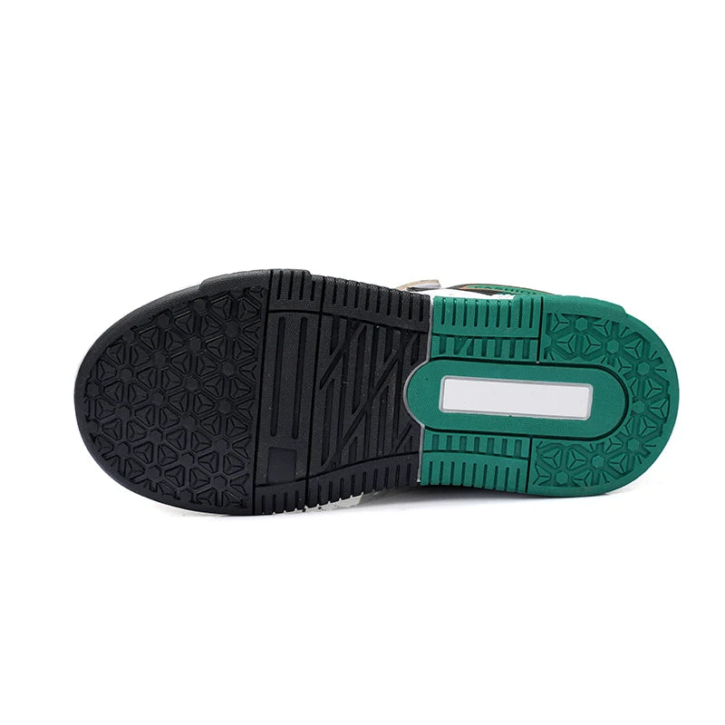 Design Children Sneaker Boys Shoes Skateboard Kids Casual Shoes Autumn Sports Tennis High Top Sneaker for Boy