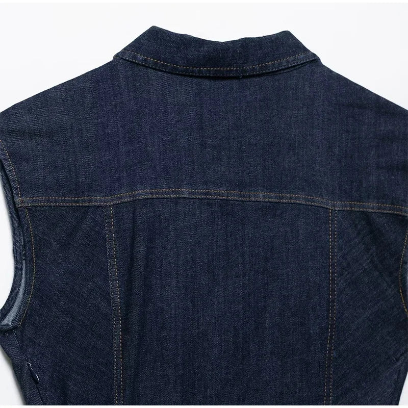 Retro Pleated Long Dresses with Sleeves Women Vintage Single-breasted Slim Female Dress 2025 Spring Summer Lady Street Vestidos