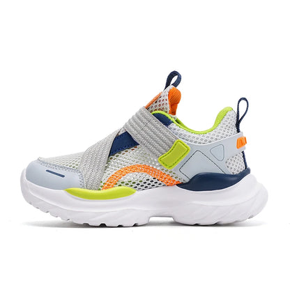 Summer Mesh Boy Sneaker Luxury Brand Children Shoes Breathable School Casual Sports Shoes for Kids Boys