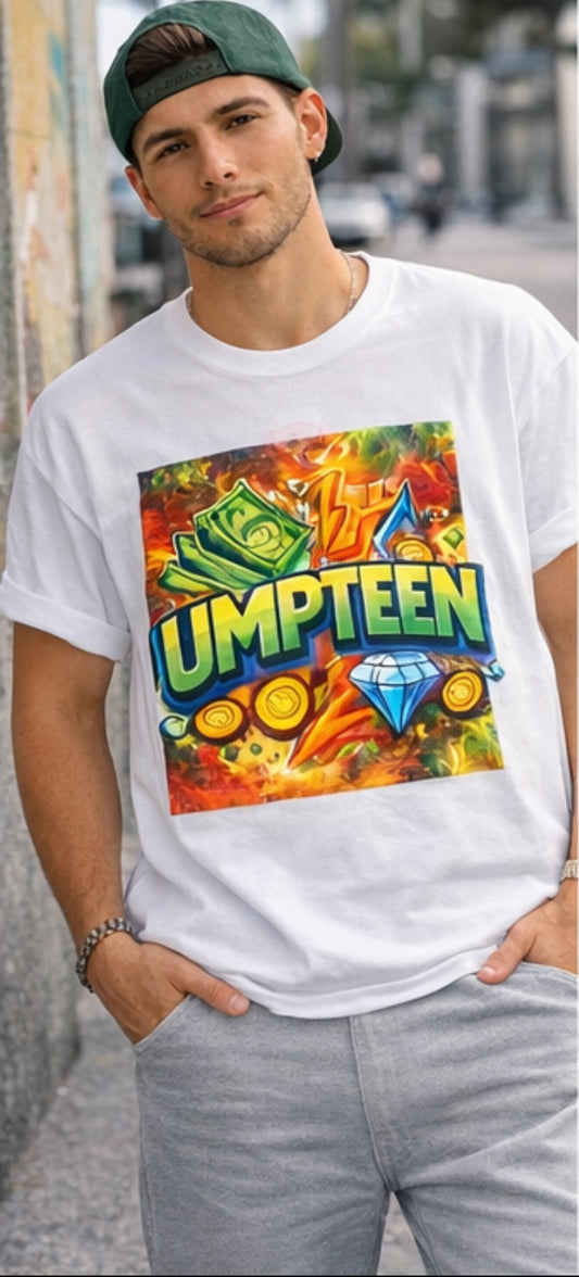  "Umpteen Cash custom graphic tee | Umpteen Things"