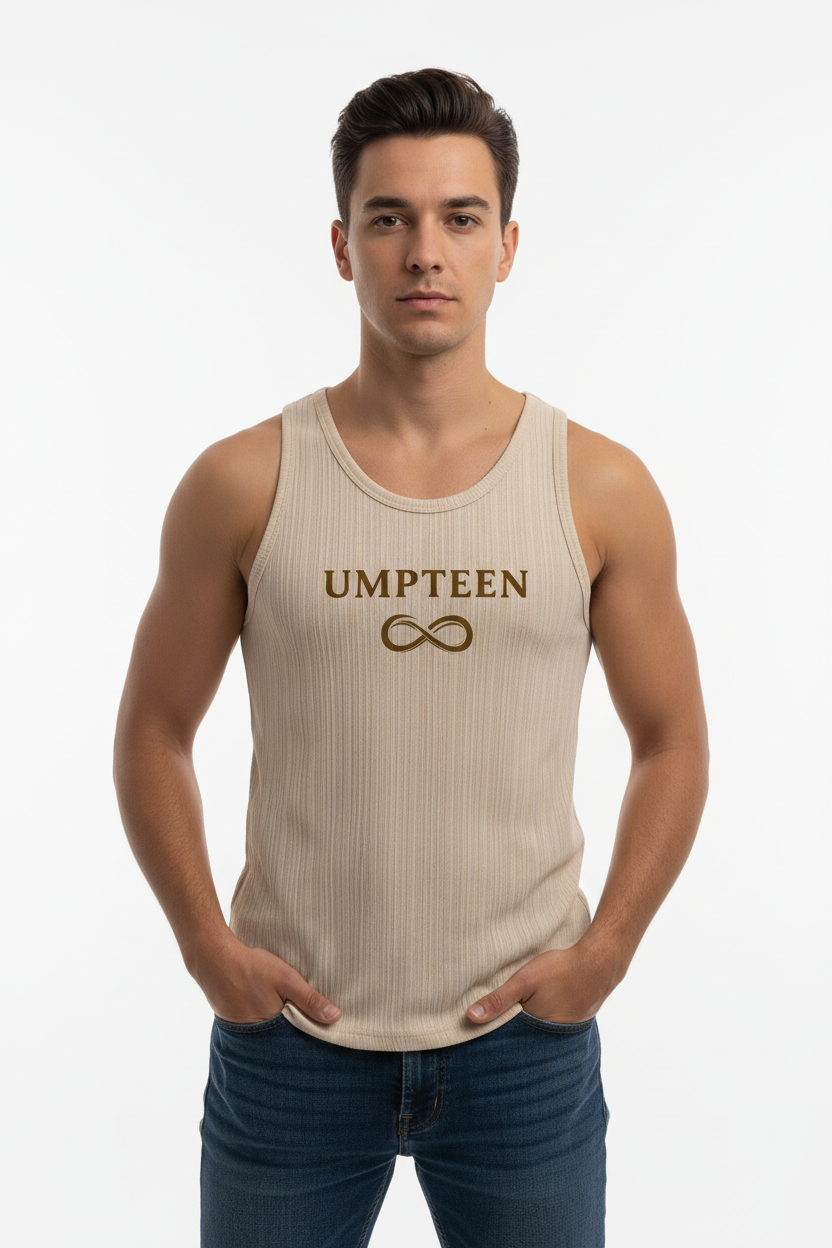 Men's Beige Tank